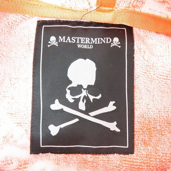 ☆MASTERMIND WORLD/マスターマインドワールド スカル ジップアップパーカー MW21S06-BL003-004/M /060_画像3