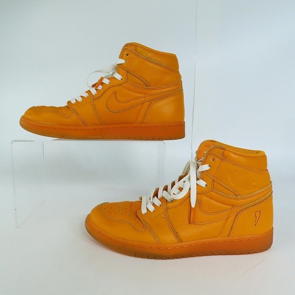 NIKE/ナイキ AIR JORDAN 1 RETRO HIGH GATORADE ORANGE/ジョーダン1 ゲーターレード AJ5997-880/27 /080の画像4