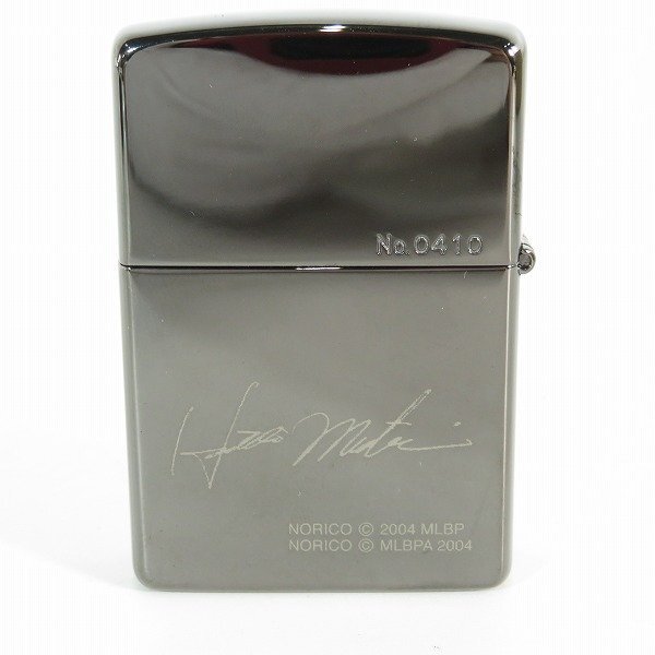 ZIPPO/ジッポー NEWYORK YANKEES/ニューヨークヤンキース 55 MATSUI HIDEKI/松井秀喜 no.0410 04年製 /000の画像2