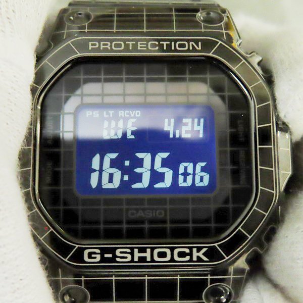 G-SHOCK/G-ショック フルメタルスクエアモデル グリッドトンネル GMW-B5000CS-1JR /000の画像6