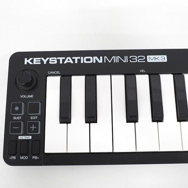 【動作未確認】M-AUDIO/エムオーディオ KEYSTATION MINI 32 MK3 USB MIDIキーボード 32鍵 /060の画像2