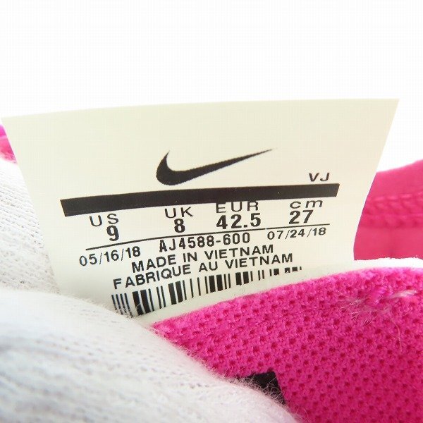 NIKE×OFF WHITE/ナイキ×オフホワイト ZOOM FLY PINK/THE 10 AJ4588-600/27.0 /080の画像6