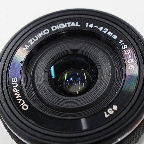 OLYMPUS/オリンパス M.ZUIKO DIGITAL 14-42mm 1:3.5-5.6 EZ ED MSC カメラ レンズ パンケーキレンズ 動作確認済み /000_画像3