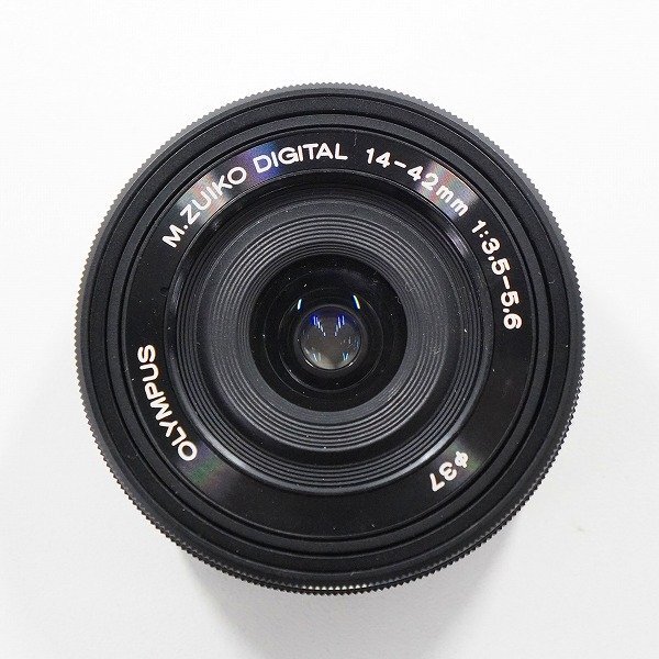 OLYMPUS/オリンパス M.ZUIKO DIGITAL 14-42mm 1:3.5-5.6 EZ ED MSC カメラ レンズ パンケーキレンズ 動作確認済み /000_画像2