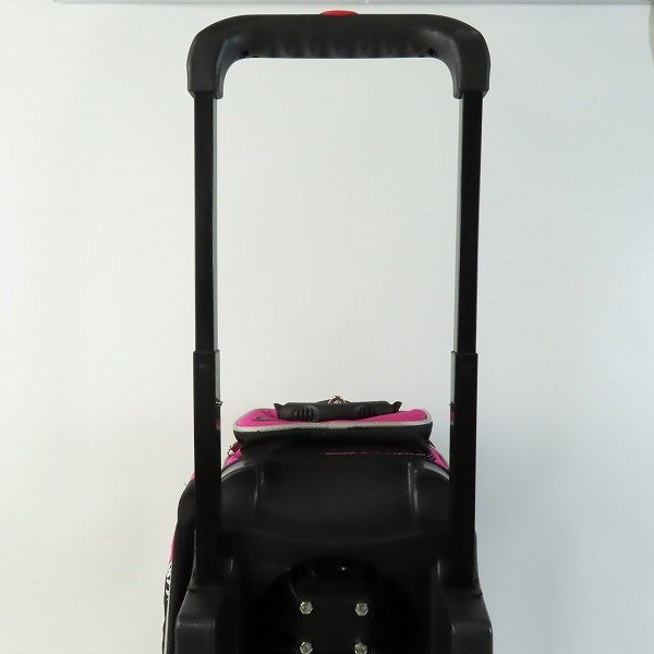 【ノーブランド扱い】ボウリングコンパクトダブルカートバッグ 2個用ボウリングバッグ ABS TEAM 同梱×/D4Xの画像7