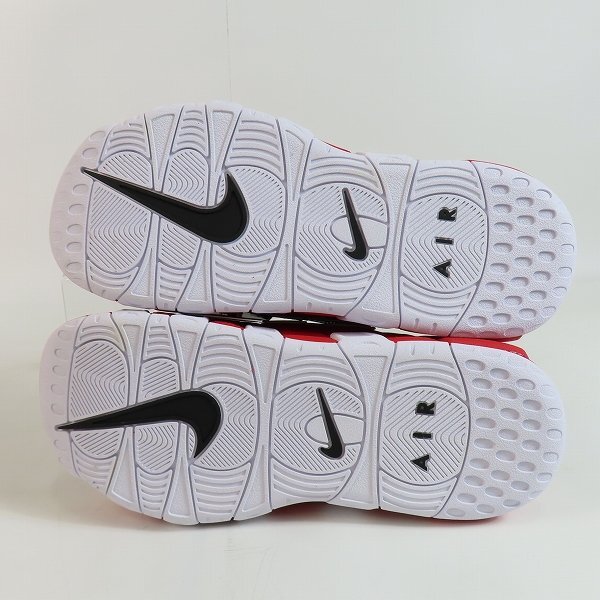 【未使用】NIKE/ナイキ AIR MORE UP TEMPO SLIDE/エアモアアップテンポ スライド ユニバーシティレッド/サンダル FJ6036-600/26 /080の画像3