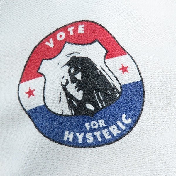 ☆HYSTERIC GLAMOUR/ヒステリックグラマー WOMAN ON FLAG PK ヒスガール フラッグ プリント パーカー 0231CF06/S /060の画像9
