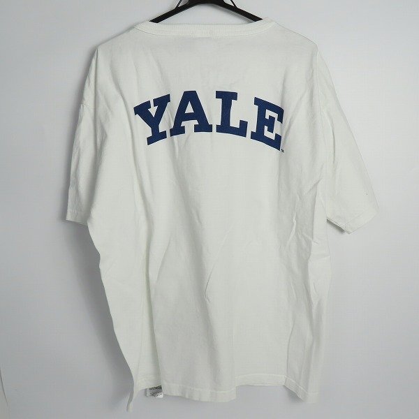 ☆Champion/チャンピオン プリント半袖Tシャツ YALE UNIVERSITY/XL /LPLの画像2