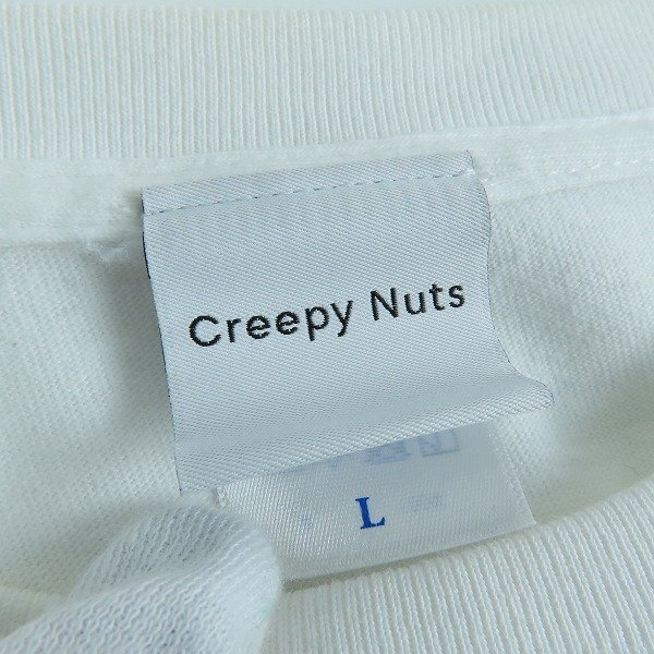 *Creepy Nuts/k Lee Peanuts ансамбль Play long T белый /L /LPL