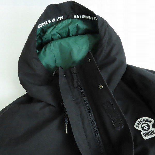 ☆AAPE BY A BATHING APE/エーエイプバイアベイシングエイプ ダウンジャケット/マウンテンジャケット AAPDNM7627XXL/M /100の画像3