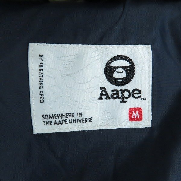 ☆AAPE BY A BATHING APE/エーエイプバイアベイシングエイプ ダウンジャケット/マウンテンジャケット AAPDNM7627XXL/M /100の画像5