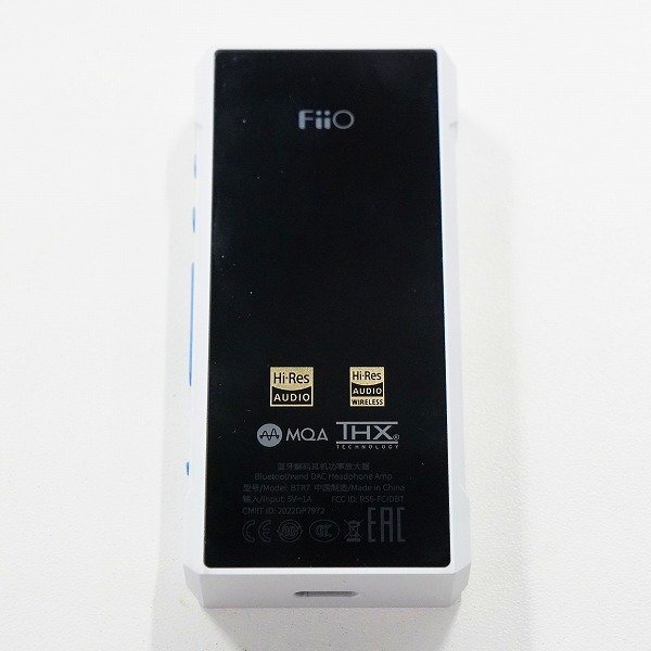 FiiO/フィーオ BTR7 THX AAA-28デュアル構成 Bluetooth レシーバー アンプ ケース付き 動作確認済み /000