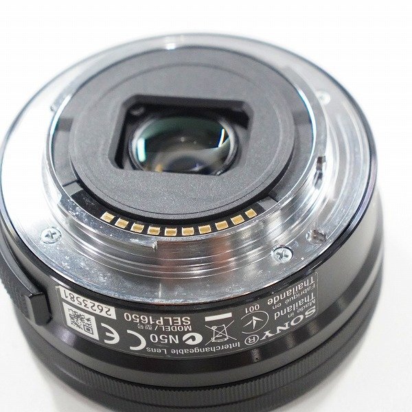 SONY/ソニー SELP1650 E 3.5-5.6/PZ 16-50 OSS Eマウント用 標準ズームレンズ カメラ レンズ AF動作確認済み /000の画像5