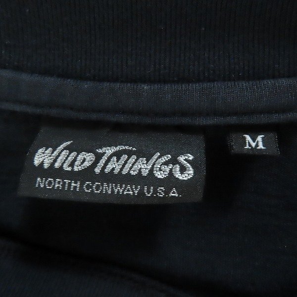 *WILDTHINGS/ Wild Things BASIC POCKET Tee/ Basic pocket T-shirt WT21020AD/M /LPL