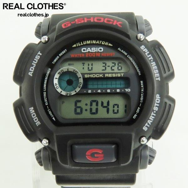 G-SHOCK/G-ショック デジタル 腕時計/ウォッチ 黒赤 DW-9052-1V /000の画像1
