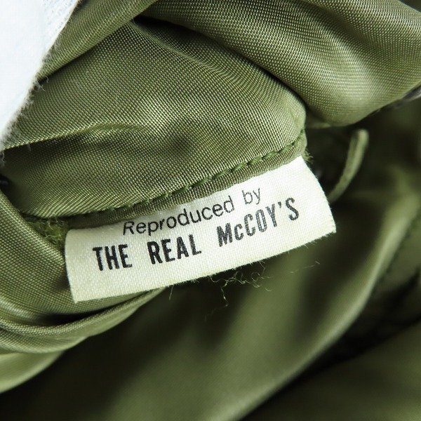 ☆THE REAL McCOY’s/ザリアルマッコイズ AF-33-(038)7385 SIGMUND EISNER CO. 実名復刻 N-2/XS /100の画像7