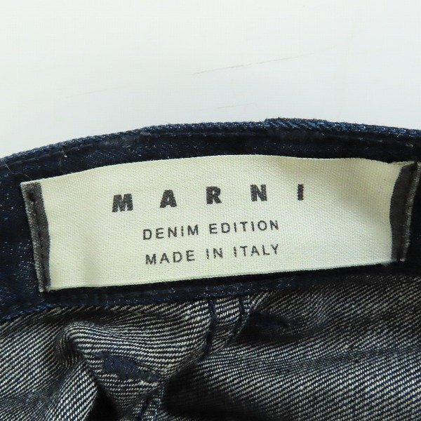 MARNI/ Marni стеганое полотно Denim брюки индиго PUJUK01QW0TCM73/32 /060