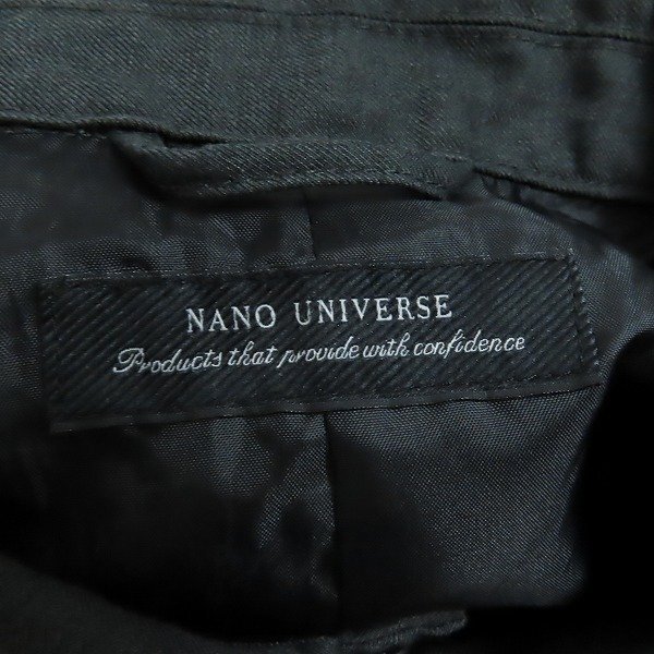 ☆nano universe/ナノユニバース ボタンジャケット 668-1112010/L /000の画像3