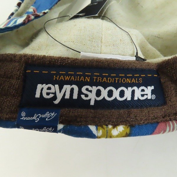【未使用】reyn spooner/レインスプーナー キャップ 総柄 57~59cm /LPL_画像7