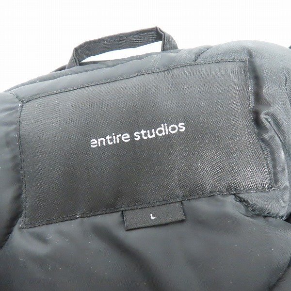 ☆entire studios/エンタイアスタジオ xb-70 ボンバージャケット DROP 6-ES2453/L /100の画像3