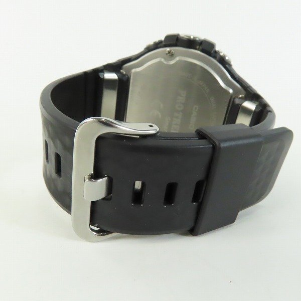 CASIO/カシオ PRO TREK Smart アウトドアウォッチ/腕時計 ブラック WSD-F20-BK /000の画像3