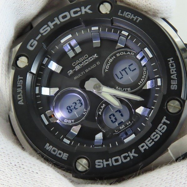 G-SHOCK/Gショック G-STEEL Gスチール 電波ソーラー ウォッチ/腕時計 GST-W300-1AJF /000の画像5