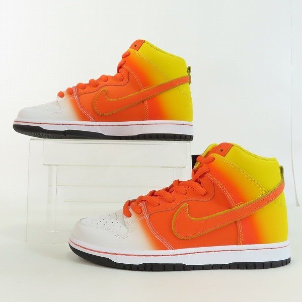 【未使用】NIKE/ナイキ SB DUNK HIGH PRO/エスビー ダンク ハイ プロ ハロウィーン/スウィート トゥース FN5107-700/26.5 /080の画像4