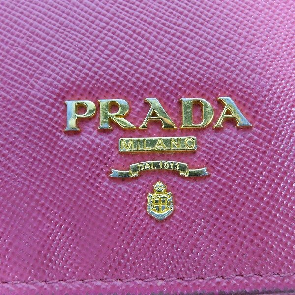 PRADA/プラダ サフィアーノ 二つ折り 長財布 /000_画像6