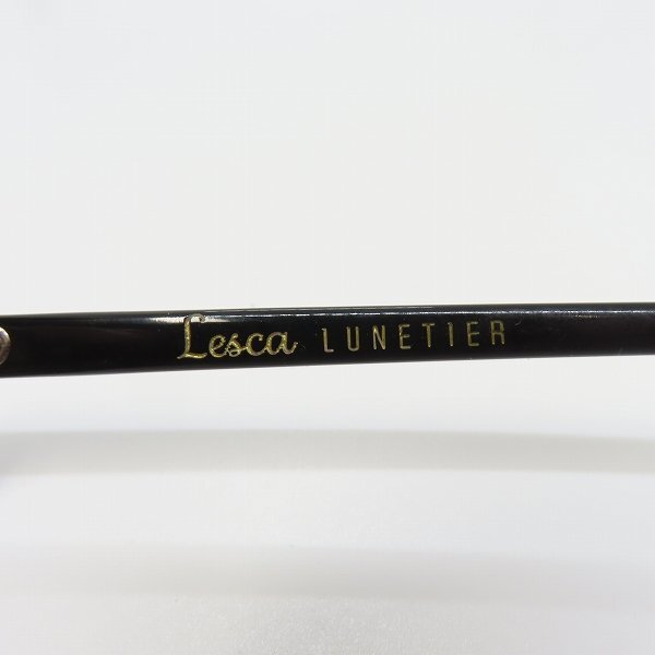 Lesca LUNETIER/レスカ ルネティエ HERI ヘリ 度入り眼鏡/メガネフレーム アイウェア /000_画像5