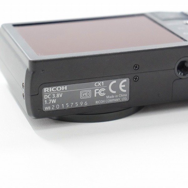 RICOH/ Ricoh CX1 compact digital camera simple operation verification ending /060