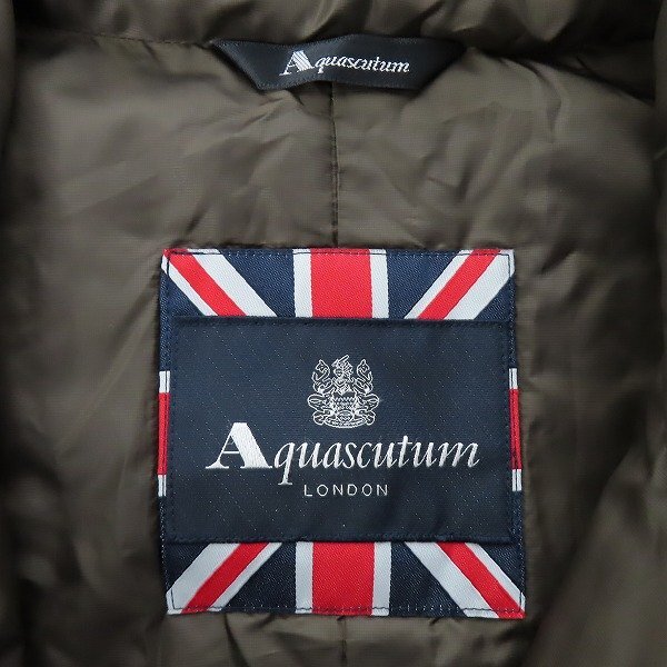 ☆Aquascutum/アクアスキュータム ダウンベスト/LL /060_画像3