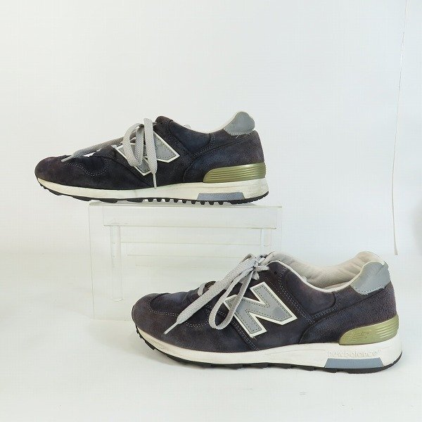 NEW BALANCE/ニューバランス USA製 スウェード スニーカー M1400NV 28 /080_画像4