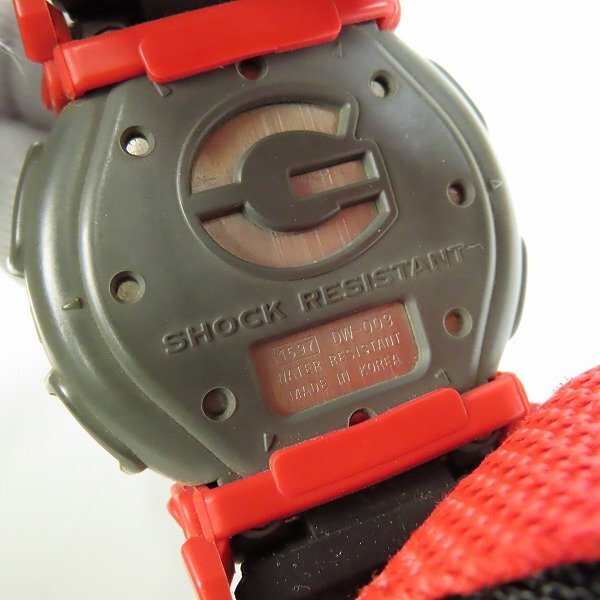 【ジャンク/動作未確認】G-SHOCK/Gショック AIR WALKER/エアウォーカー クロスバンド 腕時計/ウォッチ DW-003 /000の画像5