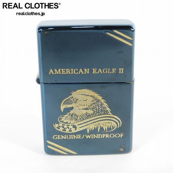 ZIPPO/ジッポー AMERICAN EAGLE 2/アメリカンイーグル 93年製 /LPL_詳細な状態は商品説明内をご確認ください。