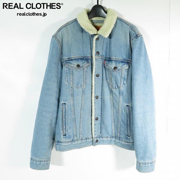 ☆Levi's/リーバイス シェルパトラッカー デニム ボアジャケット PC9-163650110/M /080の画像1