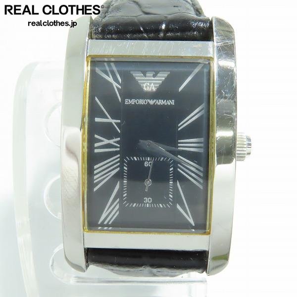 EMPORIO ARMANI/エンポリオアルマーニ 腕時計 AR-0143【動作未確認】 /000_詳細な状態は商品説明内をご確認ください。