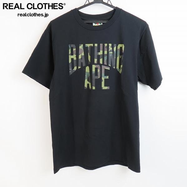 ☆A BATHING APE/アベイシングエイプ 1st Camo NYC Logo Tee 半袖Tシャツ 001TEJ301012M/M /LPLの画像1