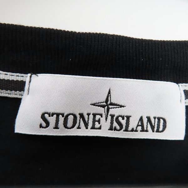 ☆STONE ISLAND/ストーンアイランド LETTERING TWO PRINT 半袖 クルーネックTシャツ 78152NS87/M /LPL_画像3