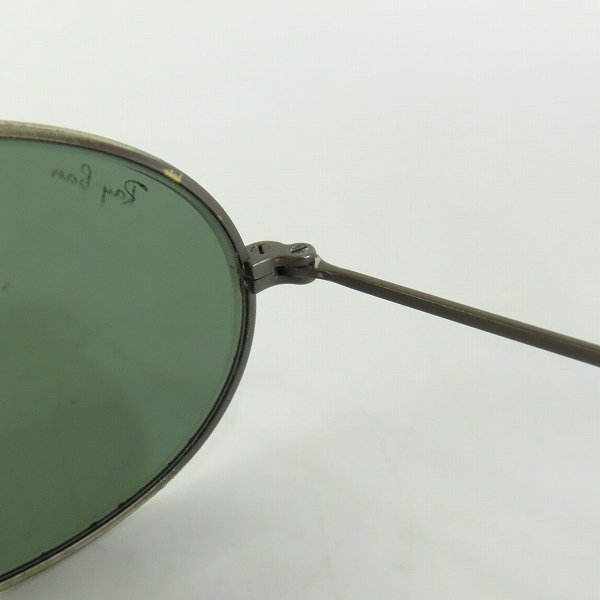 RAY BAN/レイバン B&L/ボシュロム社製 オーバル サングラス W1283 /000_画像6