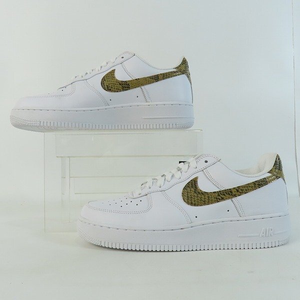 【未使用】NIKE/ナイキ AIR FORCE 1 LOW RETRO PREMIUM QS/エアフォース1 レトロ プレミアム スネーク パイソン/AO1635-100/27 /080_画像4