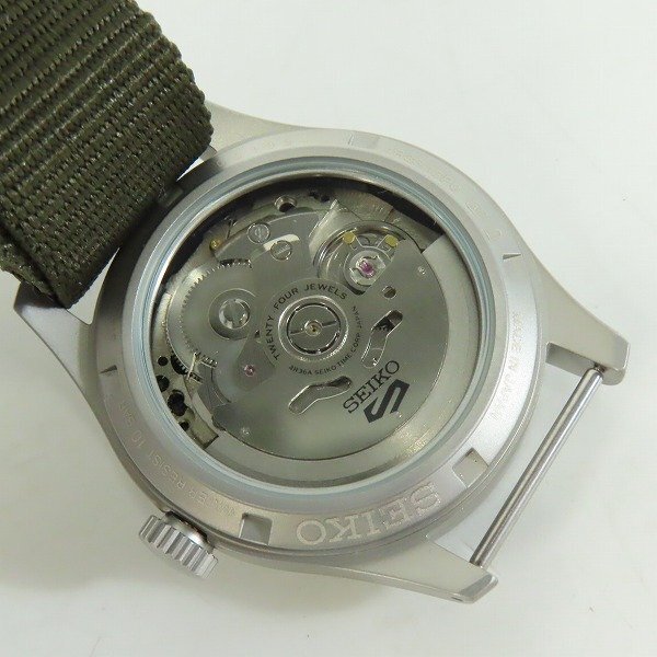 SEIKO/セイコー セイコー5 腕時計 自動巻き スポーツ タン メカニカル フィールドウォッチ SBSA201 4R36-13P0 /000の画像4