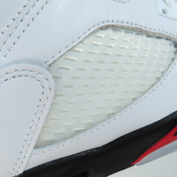 NIKE/ナイキ AIR JORDAN 5 RETRO OG FIRE RED エアジョーダン5 DA1911-102/27 /080_画像7