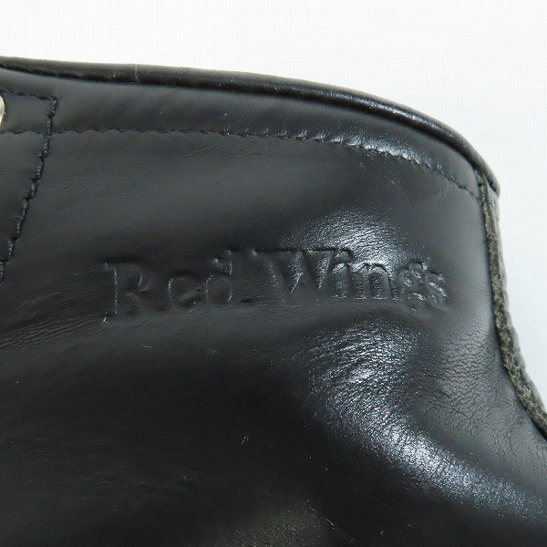 REDWING/ Red Wing Irish setter Classic moktu boots side Logo feather tag 9D /080