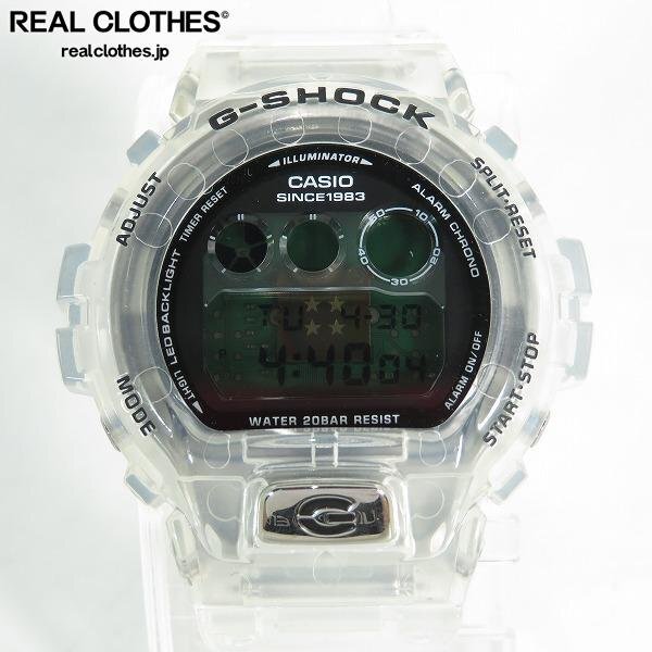 G-SHOCK/ジーショック スケルトン クリア ウォッチ/ 腕時計 DW-6940RX-7JR /000の画像1