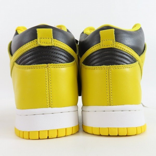 【未使用】 NIKE/ナイキ DUNK HI SP VARSITY MAIZE/ダンク ハイ スペシャル バーシティ メイズ CZ8149-002/28 /080の画像2