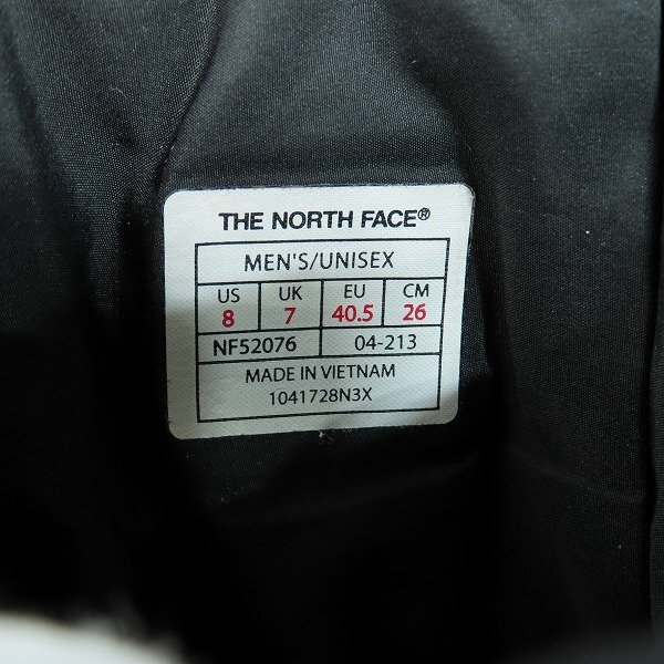 THE NORTH FACE/ノースフェイス Nuptse Bootie WP Logo Short ヌプシブーティ NF52076/26 /080の画像6