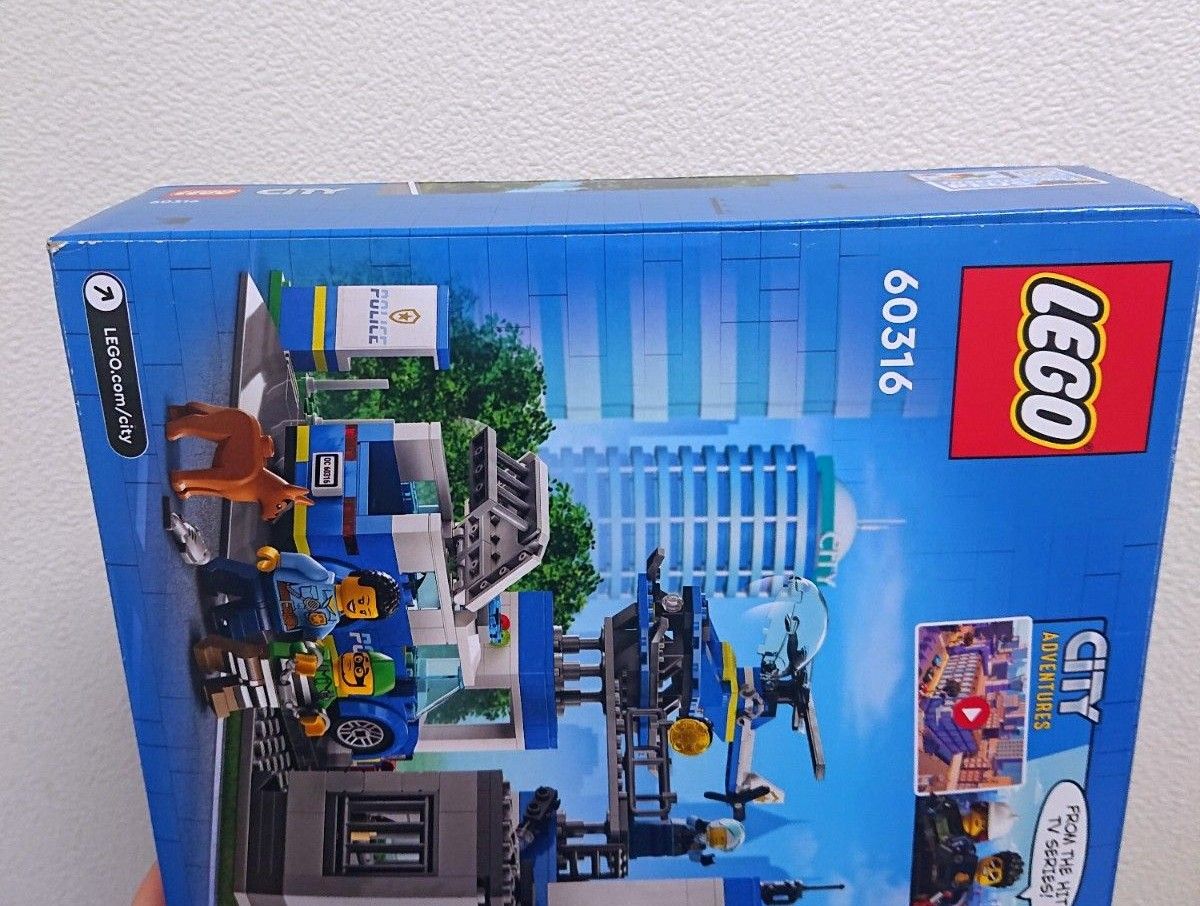 LEGO レゴ 60316 ポリスステーション 新品未開封 パトカー ヘリコプター ゴミ収集車
