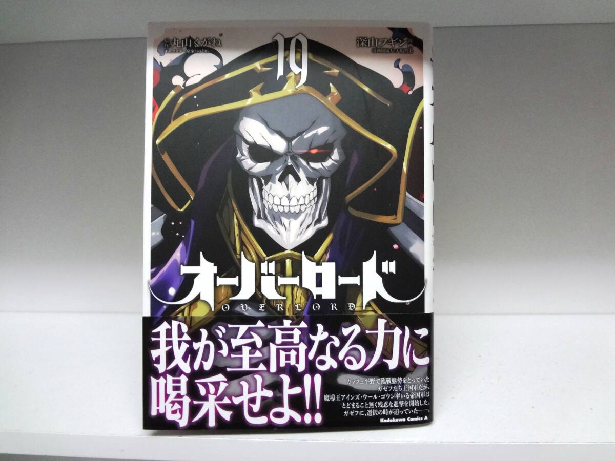 良好品☆全巻初版・帯付き オーバーロード☆全19巻☆全巻☆深山フギン・丸山くがね - 青年 良好品☆全巻初版・帯付き オーバーロード☆全19巻☆全巻☆深山フギン・丸山くがね - 青年