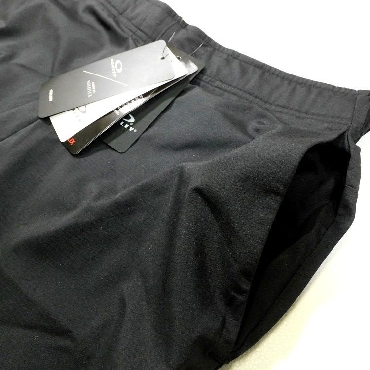 新品 オークリー ジョガーパンツ XL(85-90cm) 黒 ENHANCE MOBILITY PANTS 吸汗速乾 ストレッチ 軽量 春夏 OAKLEY メンズ 【2654】_画像7