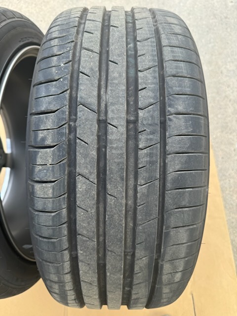 絶版美品　RAYS　TE37SL　18インチ　9J +39　5穴　114.3　YR-ADVANCE特注サイズ　トーヨー　PROXES SPORT　235/40R18　バリ山　VAB_画像9